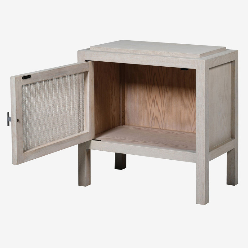 Cottage Chic Oak Nightstand - Casa di Lei