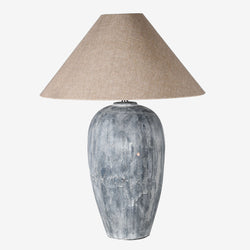 Distressed Azure Harmony Table Lamp