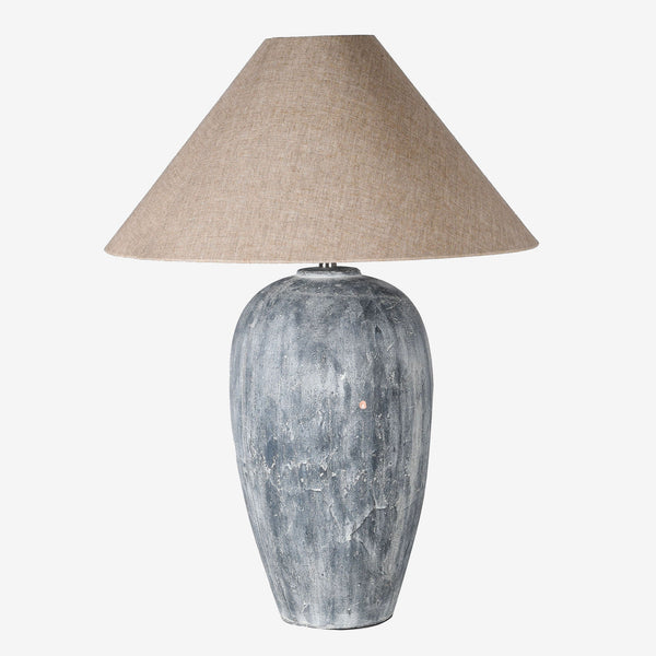 Distressed Azure Harmony Table Lamp - Casa di Lei
