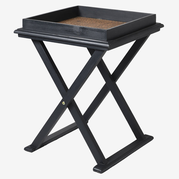 Earthy Rattan Modern End Table - Casa di Lei