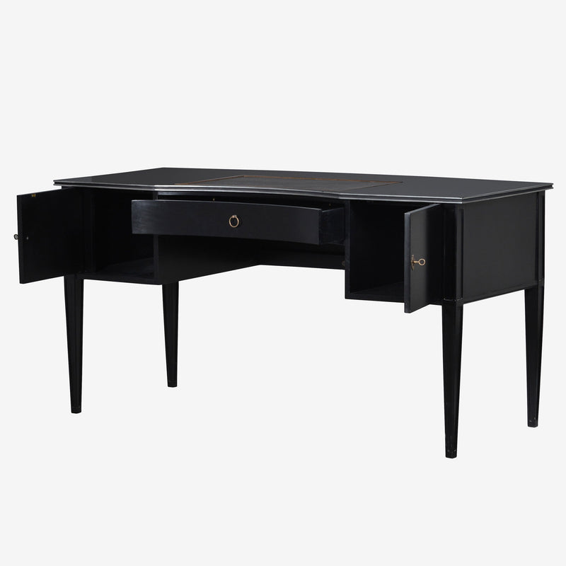Executive Noir Mahogany Writing Desk - Casa di Lei