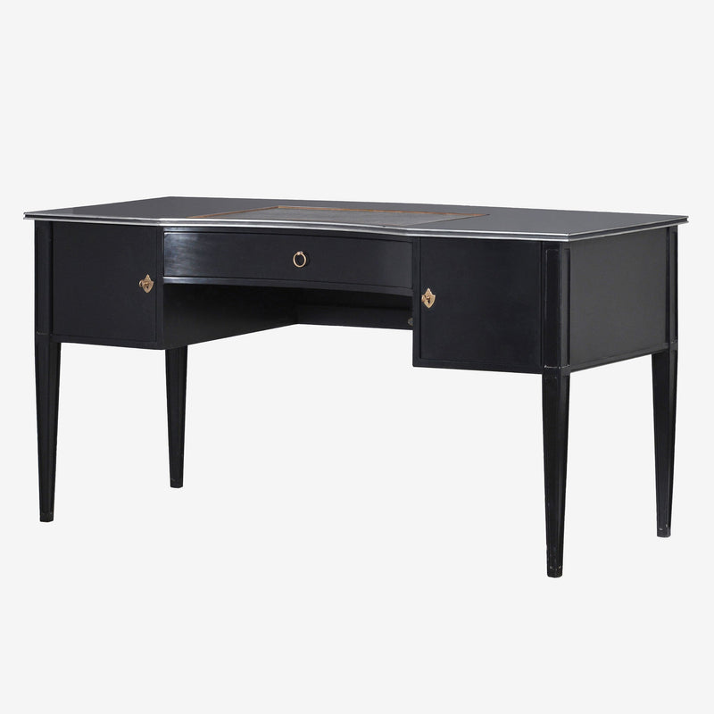 Executive Noir Mahogany Writing Desk - Casa di Lei