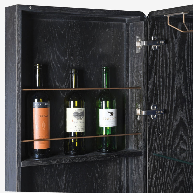 Herringbone Prestige Drinks Cabinet