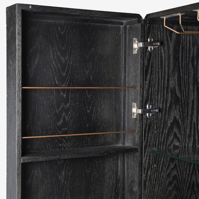 Herringbone Prestige Drinks Cabinet