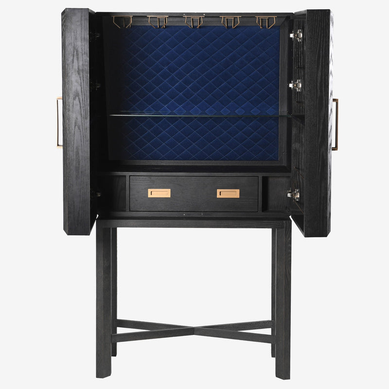 Herringbone Prestige Drinks Cabinet