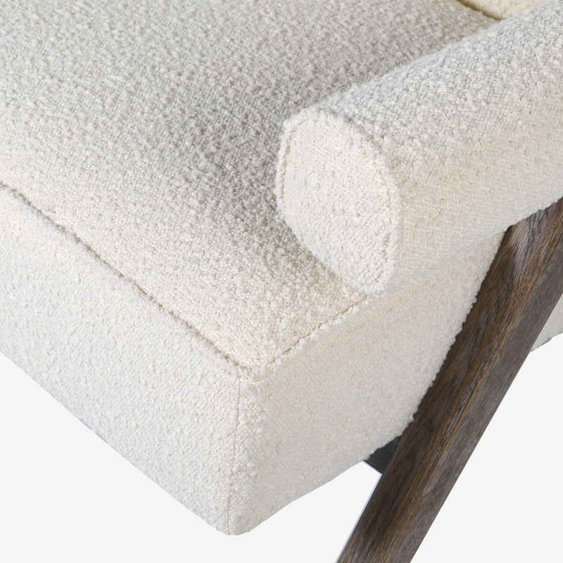 Natural Luxe Bouclé Armchair - Casa di Lei