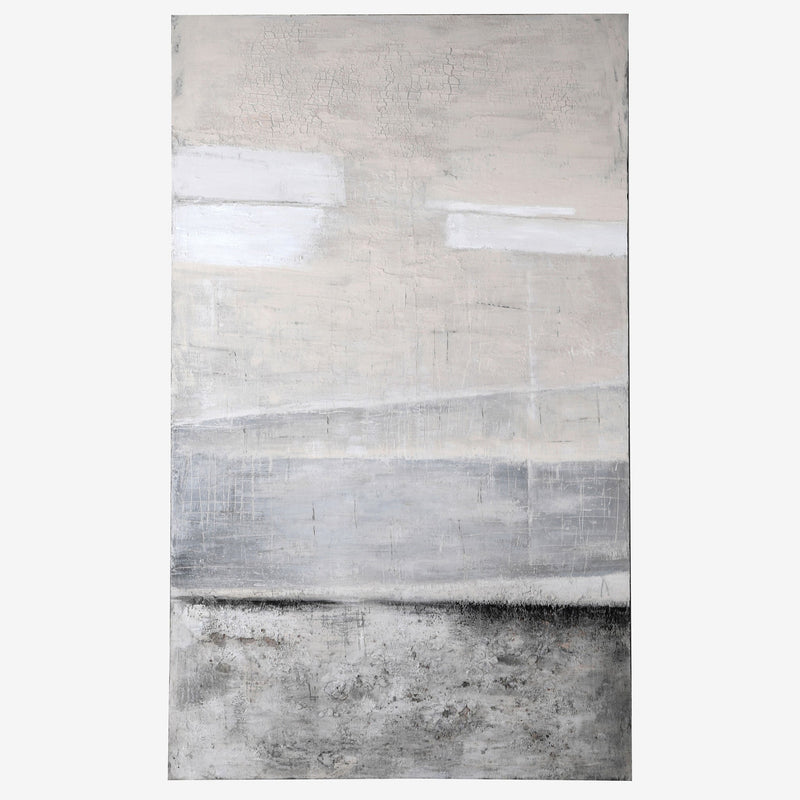 Polar Night Dreamscape Abstract Painting - Casa di Lei