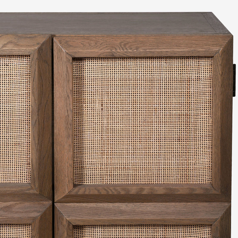 Refined Oak Squared Sideboard