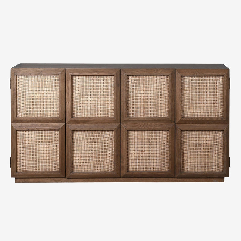 Refined Oak Squared Sideboard - Casa di Lei