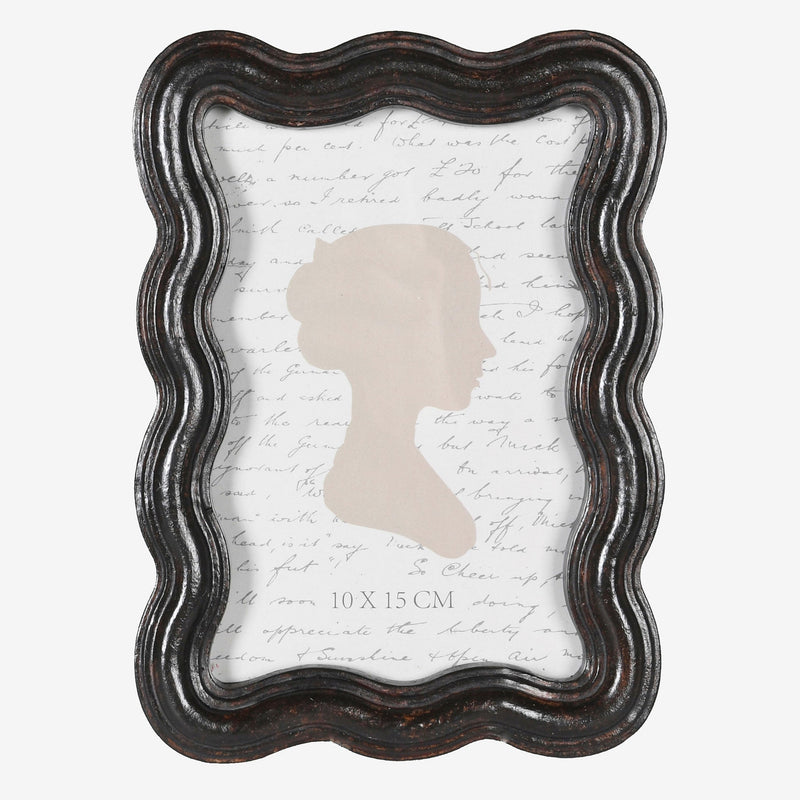 Rustic Charm Aged-Wood Frame - Casa di Lei