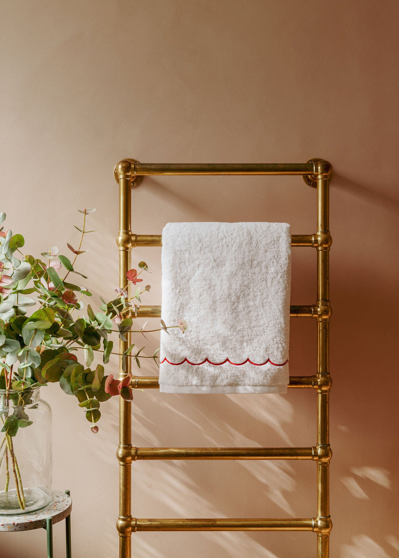 Soft Scalloped Towel - Casa di Lei