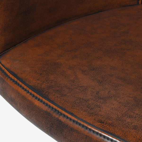 Vintage Style Leather Arthur Desk Chair - Casa di Lei