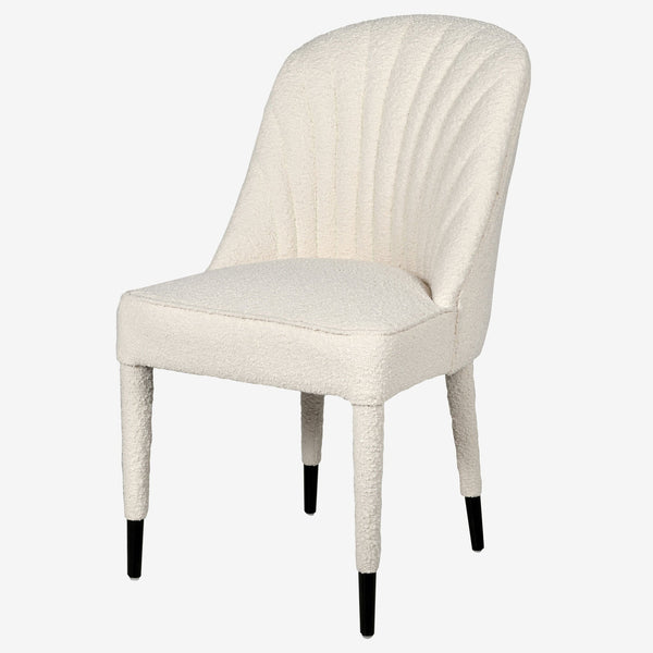 Winter Swan Bouclé Chair